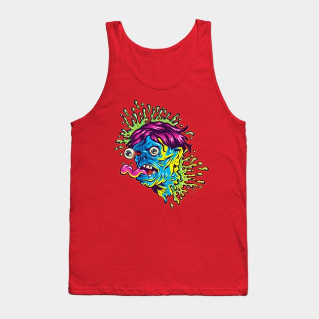 Pop Zombie Tank Top by renatodsc